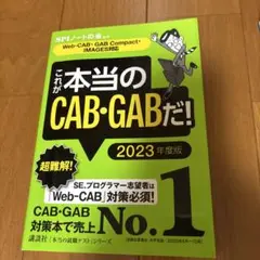 これが本当のCAB・GABだ! 2023年度版