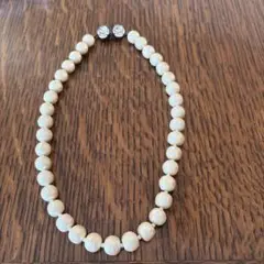 プチローブノア コットンパールネックレス