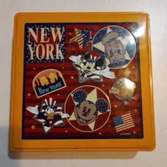 ディズニー ニューヨークテーマ 金属缶