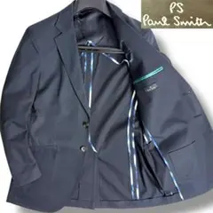 J7222 美品 ポールスミス 21SS トラベルジャケット ダークネイビー M