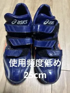 asics トレーニングシューズ ネイビー/オレンジ