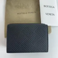 BOTTEGA VENETA ボッテガヴェネタ レザー 折り財布 ブラック