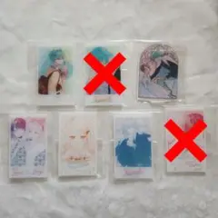 顔だけじゃ好きになりません　漫福ガチャ　アクリルカード アクリルスタンド