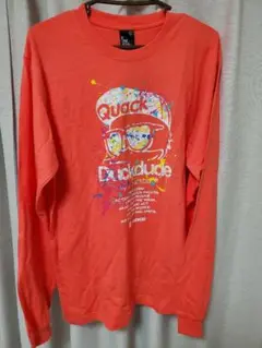 Duck Dude by B.O.S. 長袖Tシャツ L オレンジ