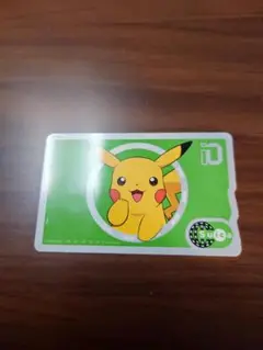ピカチュウ絵柄Suicaカード