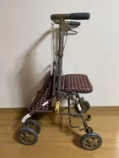 シルバーカー〈島製作所〉フォルテライト 千鳥格子柄