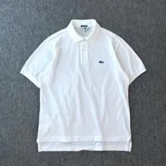 LACOSTE　デザインポロシャツ　青ワニ　復刻　フランスデザイン　70ｓ