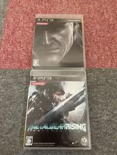 ps3 メタルギアソリッド4 メタルギアライジング　セット