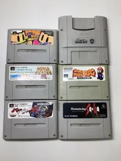 スーパーファミコン ゲームソフト 5本セットなど まとめて6点