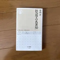 社会学の名著30
