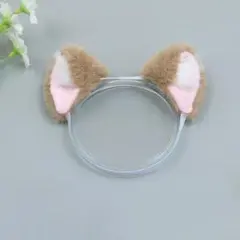 キャラクター20cmドール用猫耳アクセサリー+尻尾セット★BZRD-4