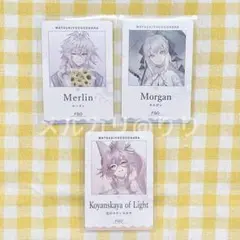 FGO マツキヨ コラボ スナック カード モルガン マーリン 光のコヤンスカヤ
