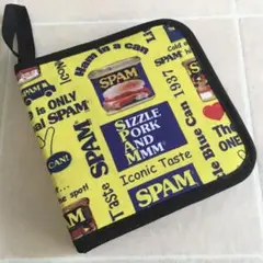 SPAM☆スパミー好きさん！SPAM柄のCD-DVDケース☆28枚収納☆ハワイ