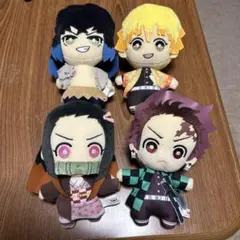 鬼滅の刃 ぬいぐるみ 4体セット