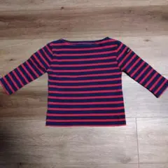 SAINT JAMES 赤紺ストライプ Tシャツ 2歳