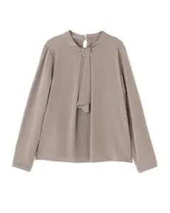 メタルポイントボウタイブラウス NATURAL BEAUTY BASIC 完売品