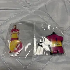 モンテディオ山形　トーマスヒュワードベル　アクスタ　ラバーキーホルダー