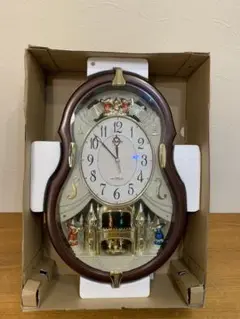 G0723-01★未使用　CITIZEN シチズン 電波掛け時計　インテリア