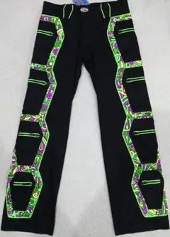 パンツ 00s space tribe piping ravepants y2k y3k 00s space tribe piping ravepants y2k y3k