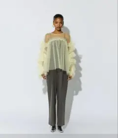 ANDRESD decorative tulle tops