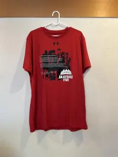 Under Armour AKATSUKI FIVE Tシャツ 赤