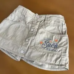 スカート風ショートパンツ ガールズ 160 レディース