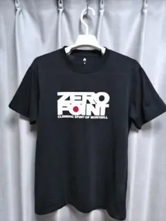 美品　モンベル　ゼロポイント　WIC. Tシャツ　黒