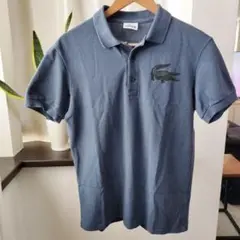 LACOSTE ダークブルー ポロシャツ サイズ3