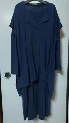 Y's 80's ロングワンピース+ロングベストSET