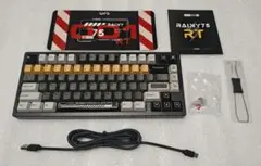 【美品】WOBKEY RAINY75 RT PRO ブラック