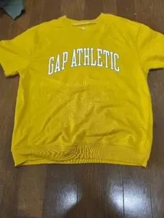 GAP140kidsL マスタードTシャツ