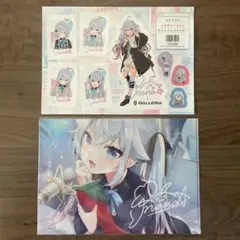 カグラナナ GALLERIA コラボ オリジナルステッカー クリアファイル