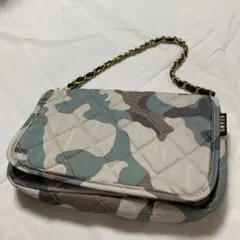 BEAMS ビームス 迷彩柄チェーンバッグ 付録