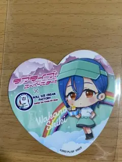 四季 ハート型コースター