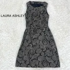 【未使用級】LAURA ASHLEY ノースリーブワンピース ペイズリー柄 L