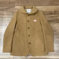 【美品】DANTON ダントン ウール モッサ コート シングル 胡桃ボタン