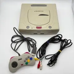 セガサターン 本体 コントローラー ケーブル付き 動作確認済み HST-3220