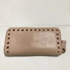 VALENTINO ヴァレンティノ 長財布 ピンク レディース メンズ ブランド