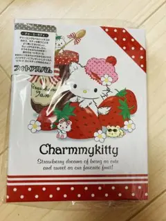チャーミーキティ　フォトアルバム カード入れ　ストロベリー　イチゴ　いちご