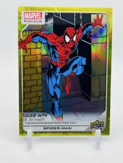 2023 UD Marvel YELLOWレインボー スパイダーマン
