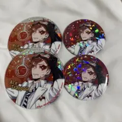 ツイステ　エース　缶バッジ　実験着
