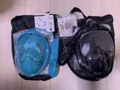シュノーケルマスク　大人用/子供用2個セット