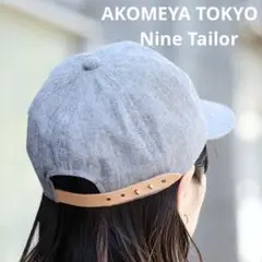 AKOMEYA TOKYO アコメヤ別注 Nine Tailor キャップ 帽子