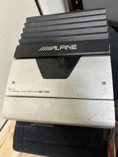 名機ALPINE MRV-T320 アンプ　美品 Alpine MRV-T320 2-channel 500W High Performance Amplifier