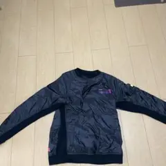 【値下げ可】STUDIO Sevenブラック Sサイズ スウェット ジッパー付き