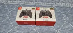 ニンテンドースイッチ 有線コントローラー ホリパッド(ゼルダの伝説モデル)×2個