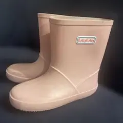 futafuta ピンク レインブーツ20センチ