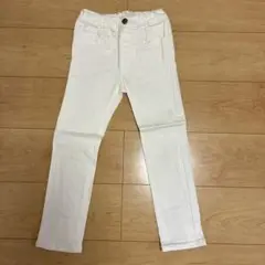 Fred Segal ホワイト スリムフィットパンツ 120サイズ