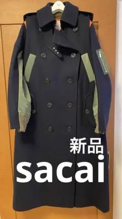 新品 22AW sacai コート MA-1 ネイビー カーキ ジャケット