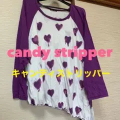 キャンディストリッパー candy stripper ラグランTシャツ ロンT